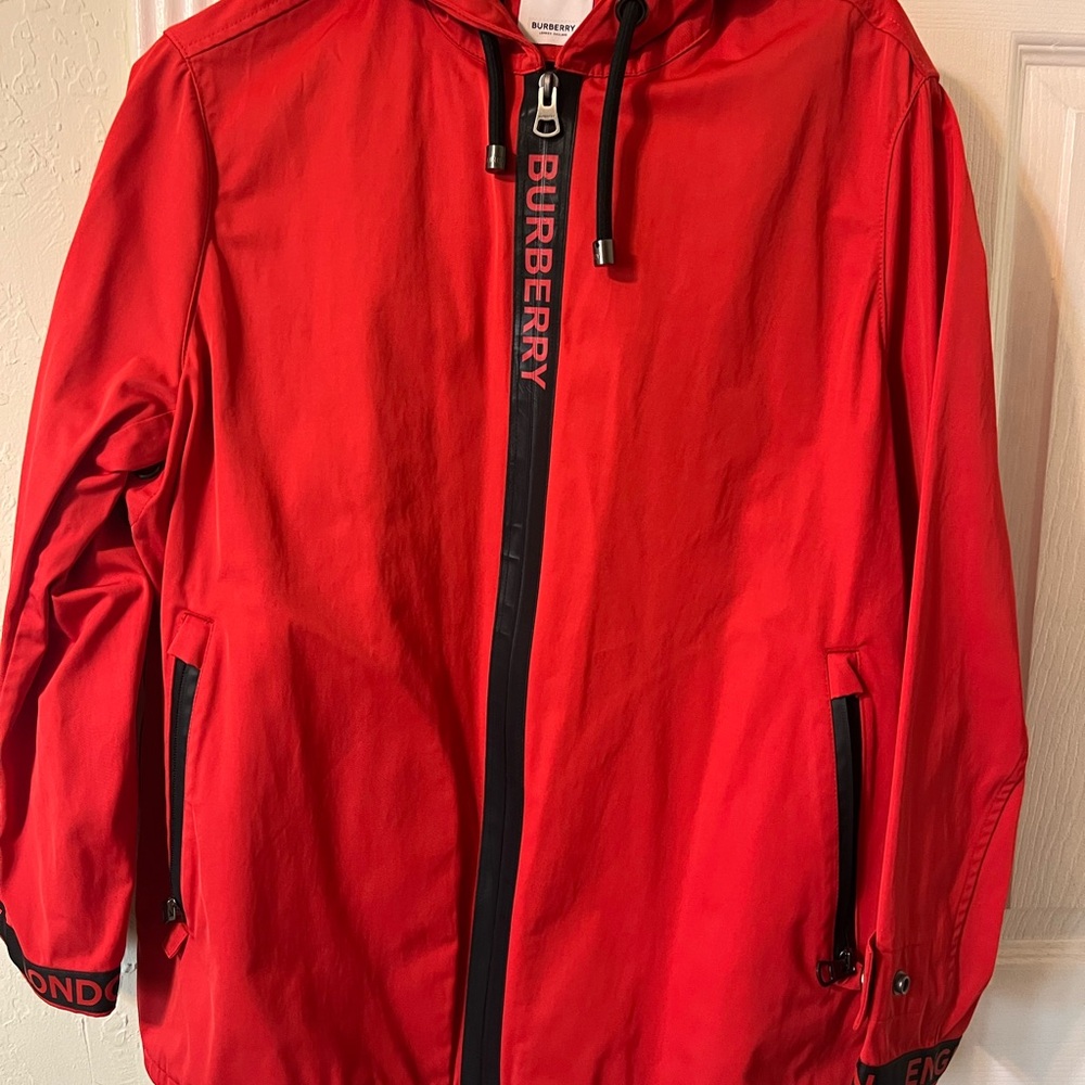 Burberry Red Men's Jacket